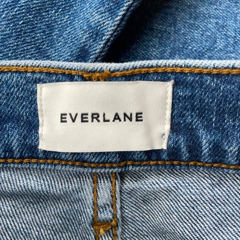 Everlane The Original Cheeky Jean Womens 30 Blue Straight Leg High Rise 31x26 - Picture 8 of 11
